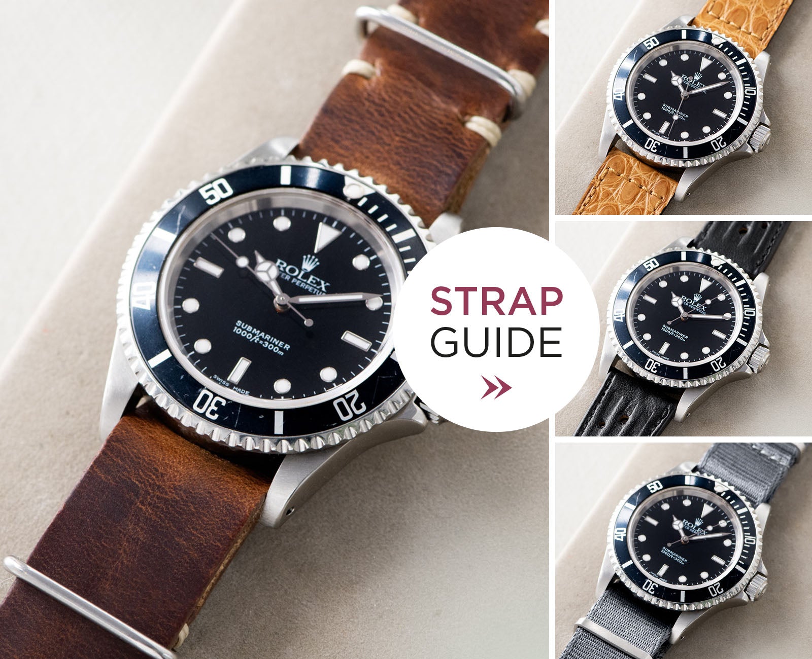 Strap Guide - The Rolex Submariner 14060