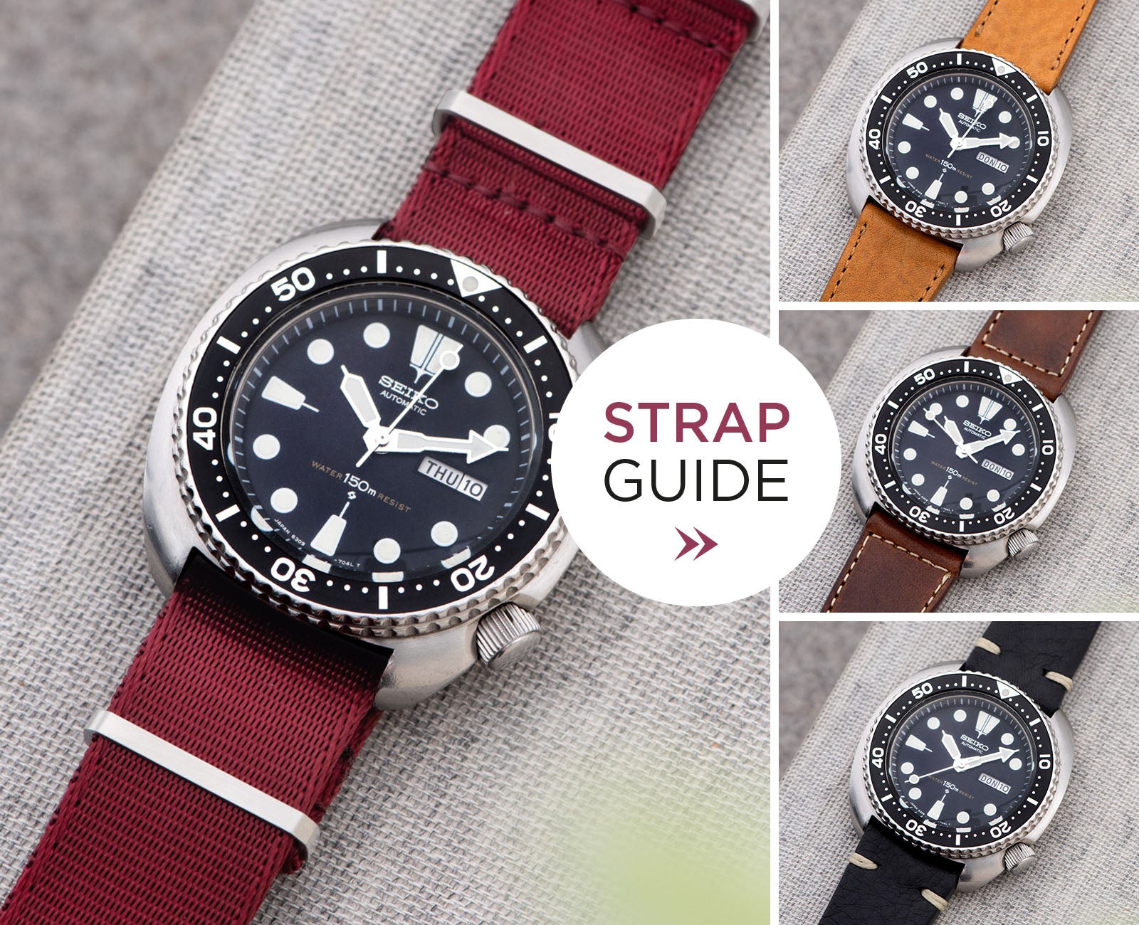 Bulang and Sons Strap Guide Seiko 6306/6309 series Turtle