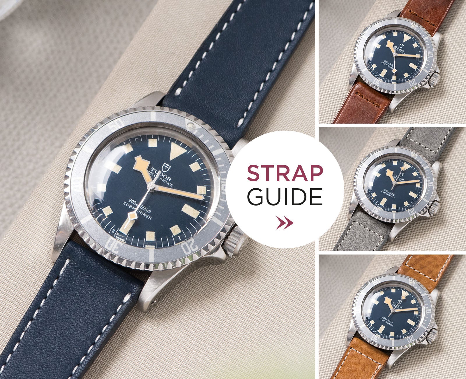 Bulang and Sons Strap Guide Tudor Blue Snowflake