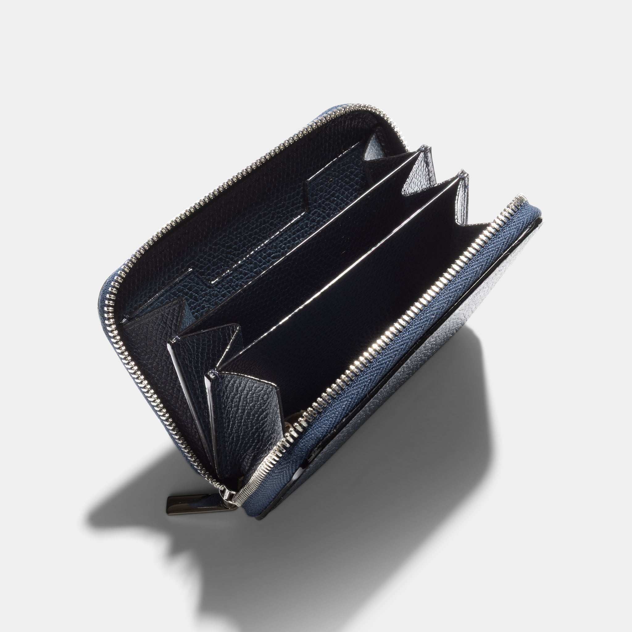 Rolex Blue leather wallet