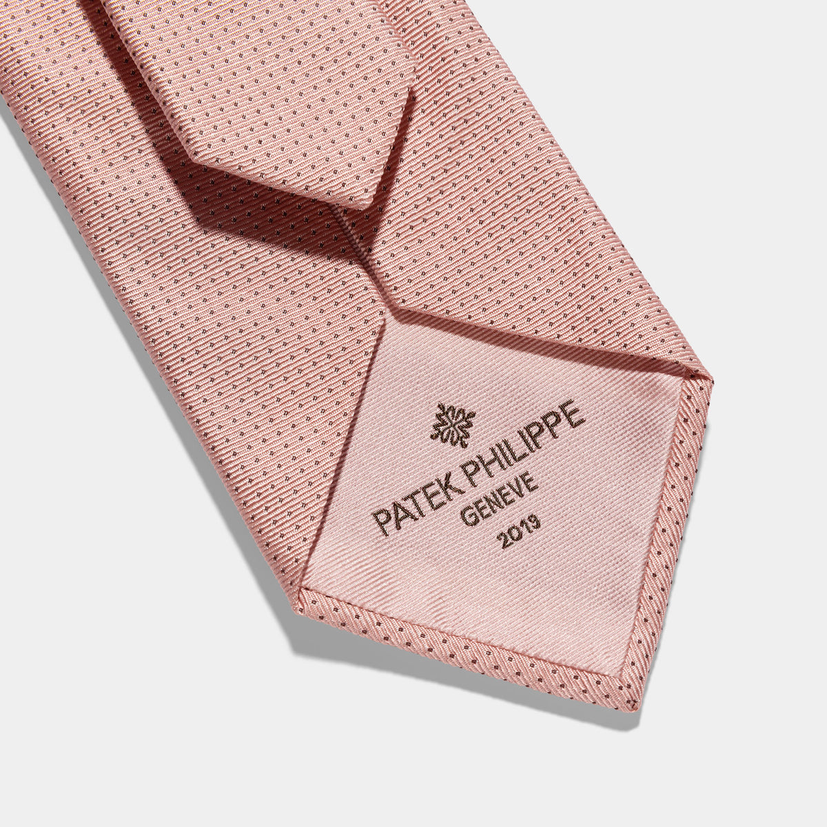 Patek Philippe Pale Pink Silk Tie