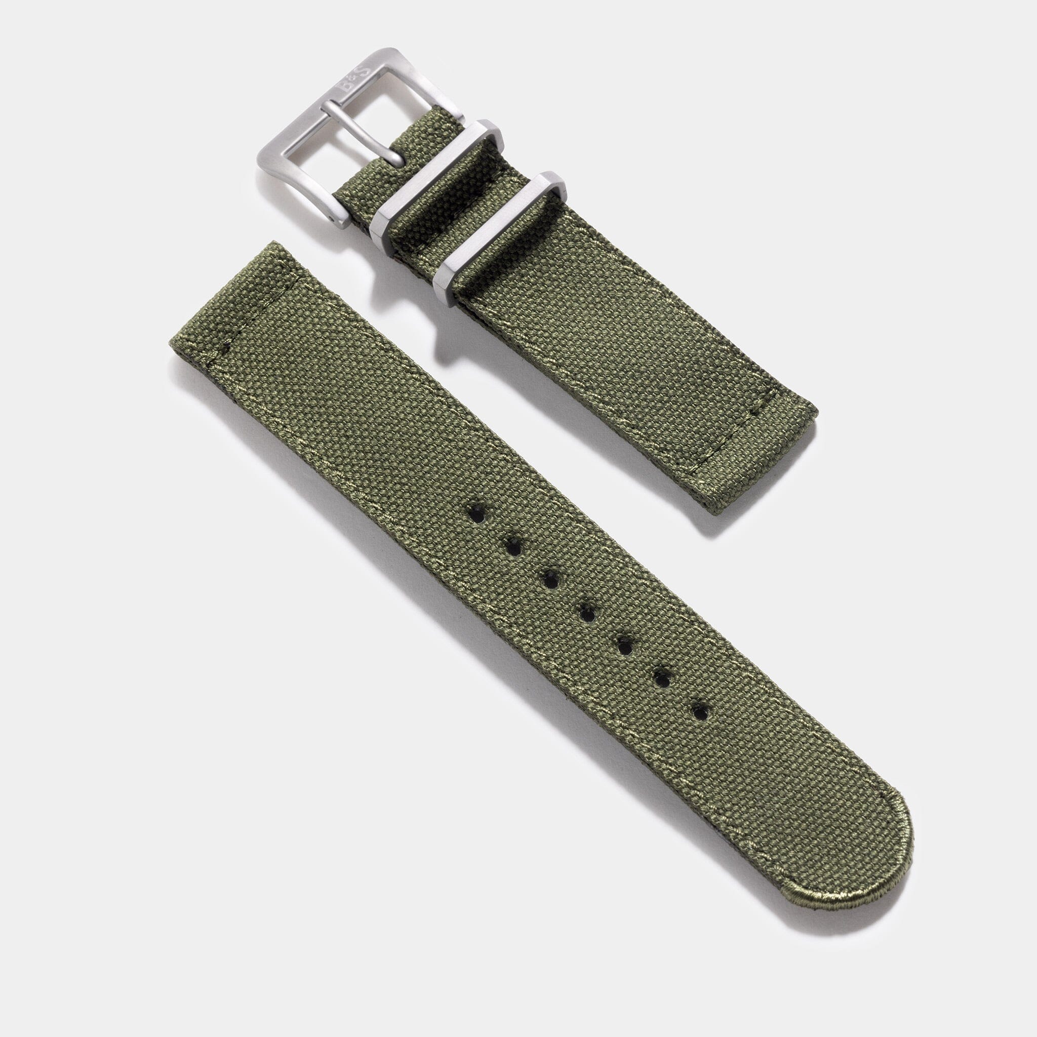 Strap for Rolex Submariner 5513 & 1680 - Olive Canvas