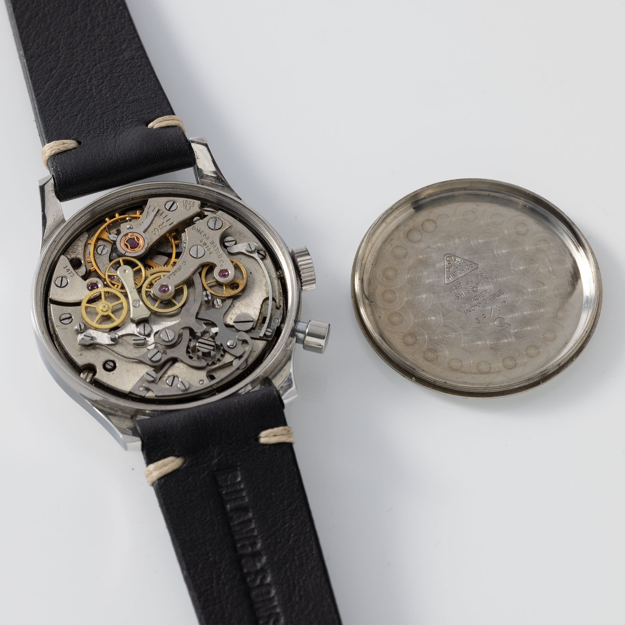 Omega Monopusher ref 6W/16 Chronograph issued to the Canadian Airforce
