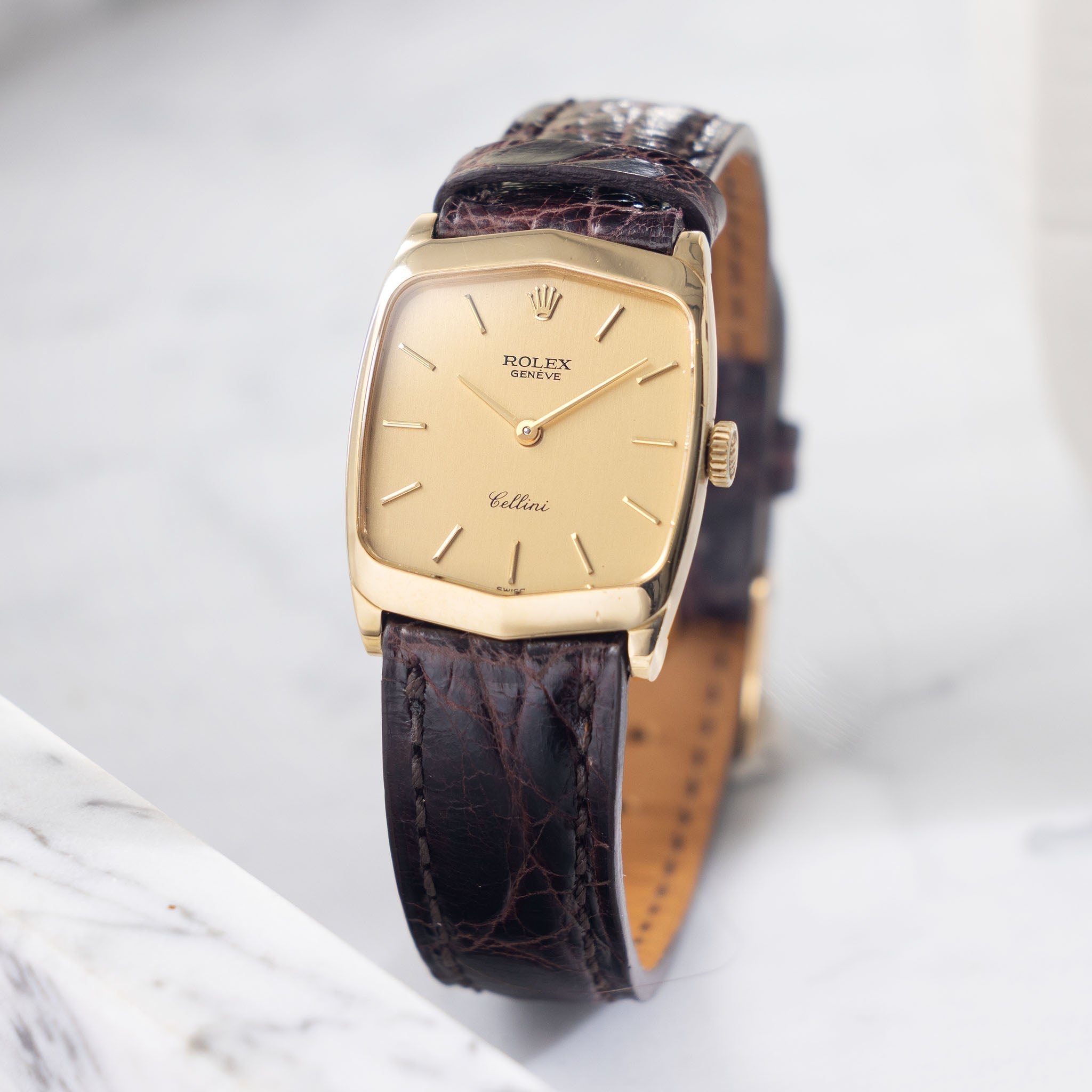 Rolex Cellini Champagne dial ref. 4132 /8 Box and Paper set