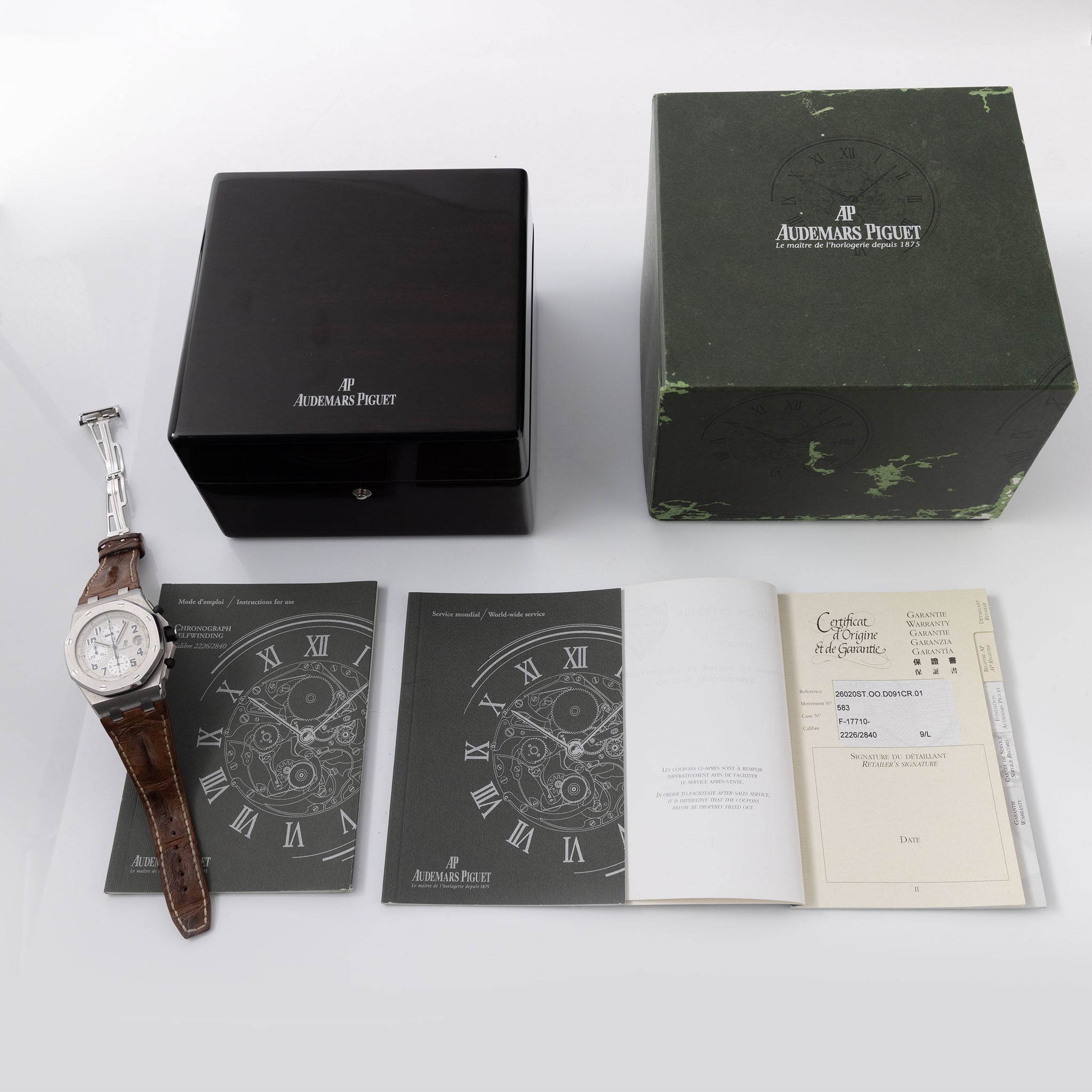Audemars Piguet Royal Oak Offshore Safari ref. 26170ST with Original Box and Certificate of Origine