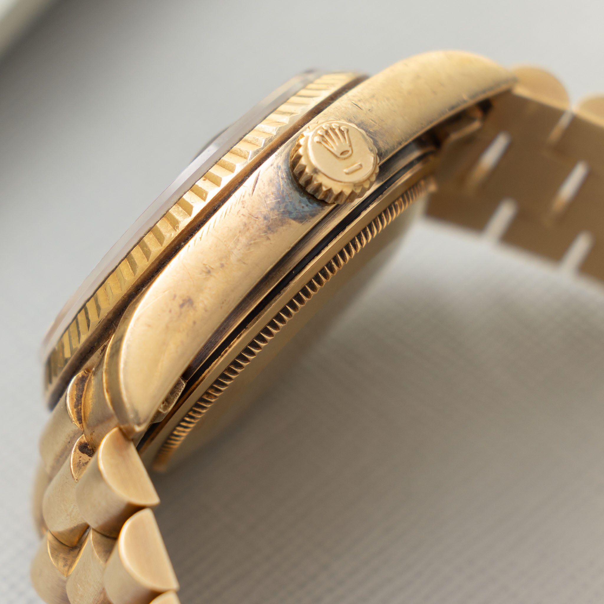 Rolex Day-Date 18038 Purple Khanjar dial from original owner’s family with Provenance