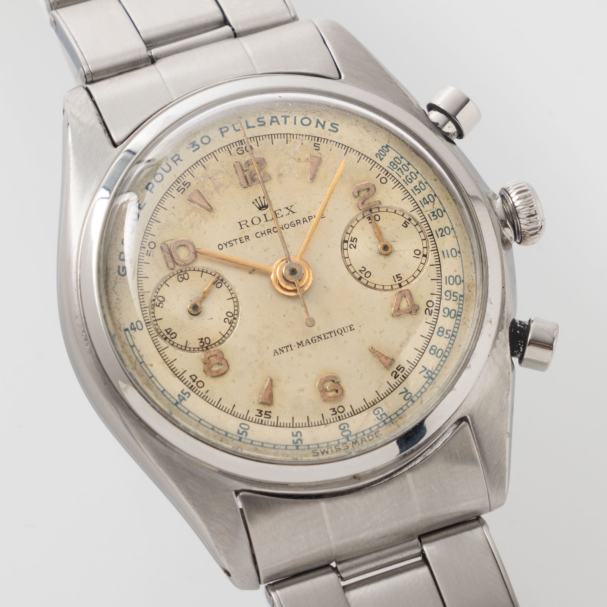 Rolex ref 4500 Pulsations Dial Chronograph