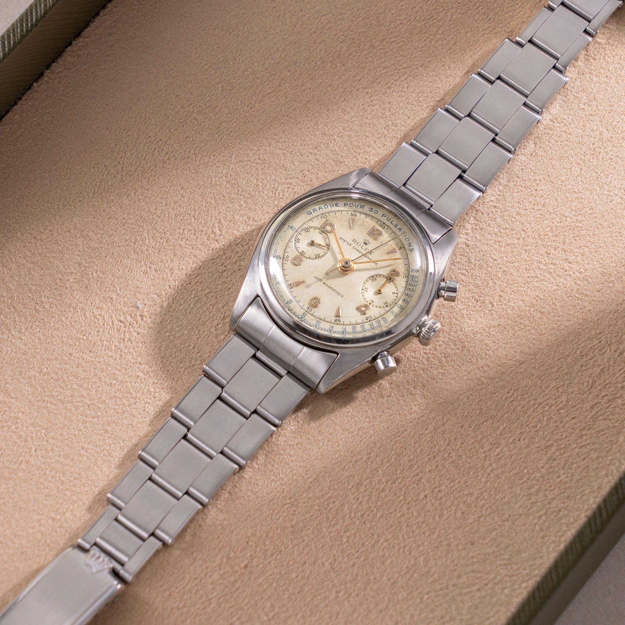 Rolex ref 4500 Pulsations Dial Chronograph