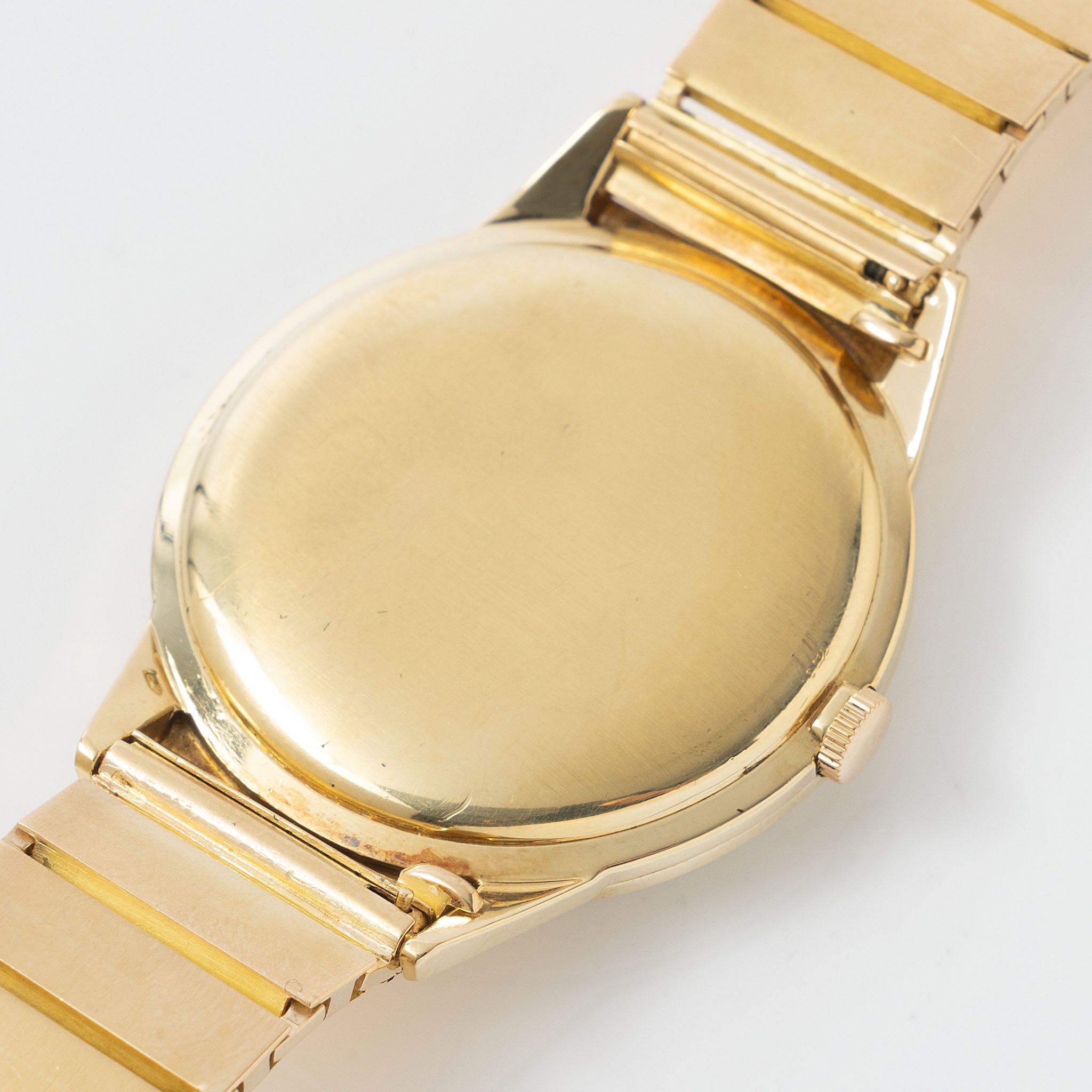 Patek Philippe Calatrava in 18 k yellow gold with Gay Frerès bracelet ref 2568