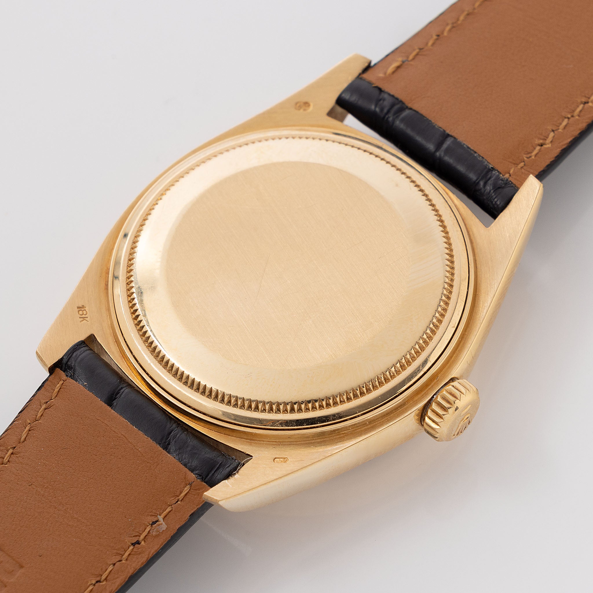 Rolex Datejust 16018 Lemon Buckley Dial with Box and Papers in 18k Yellow Gold
