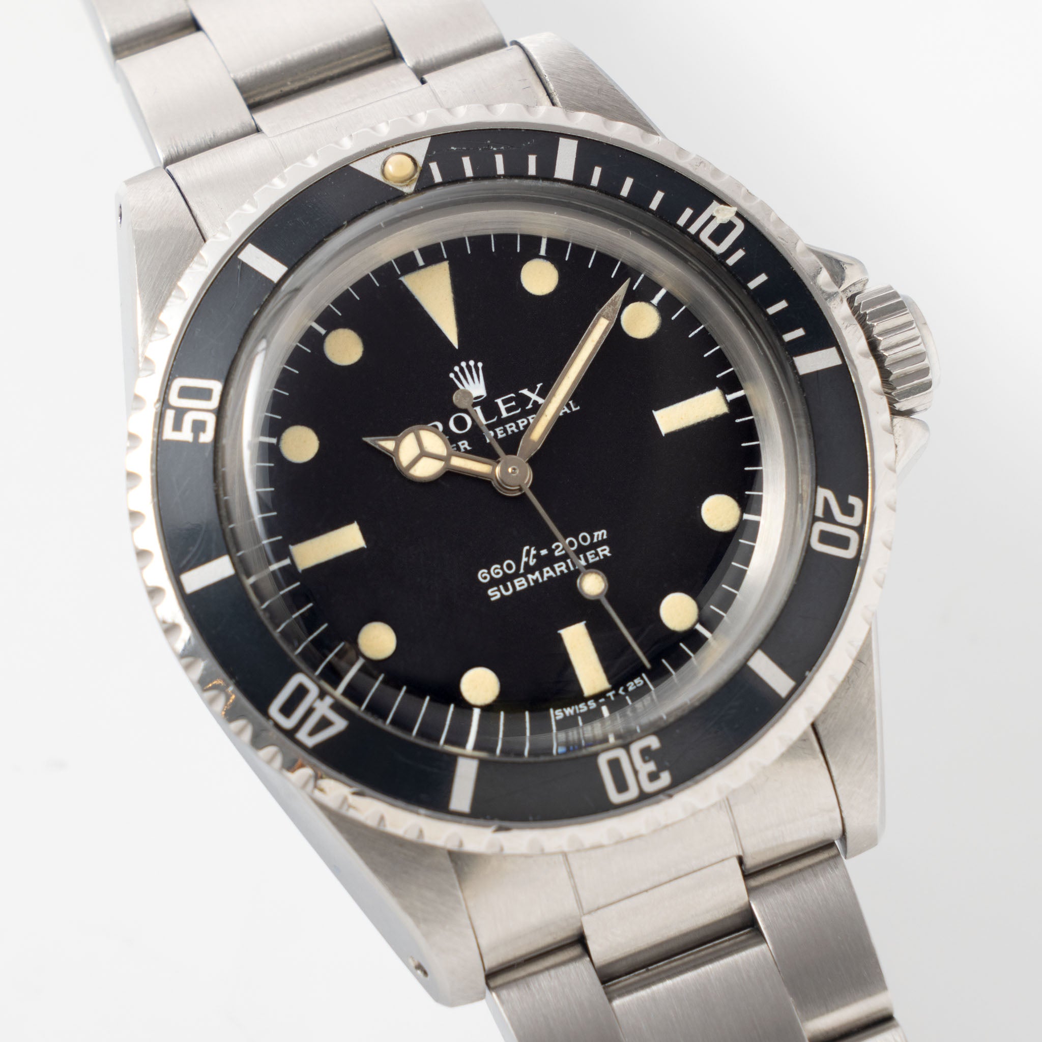 Rolex Submariner 5513 Non-Serif Dial with Vivid Patina