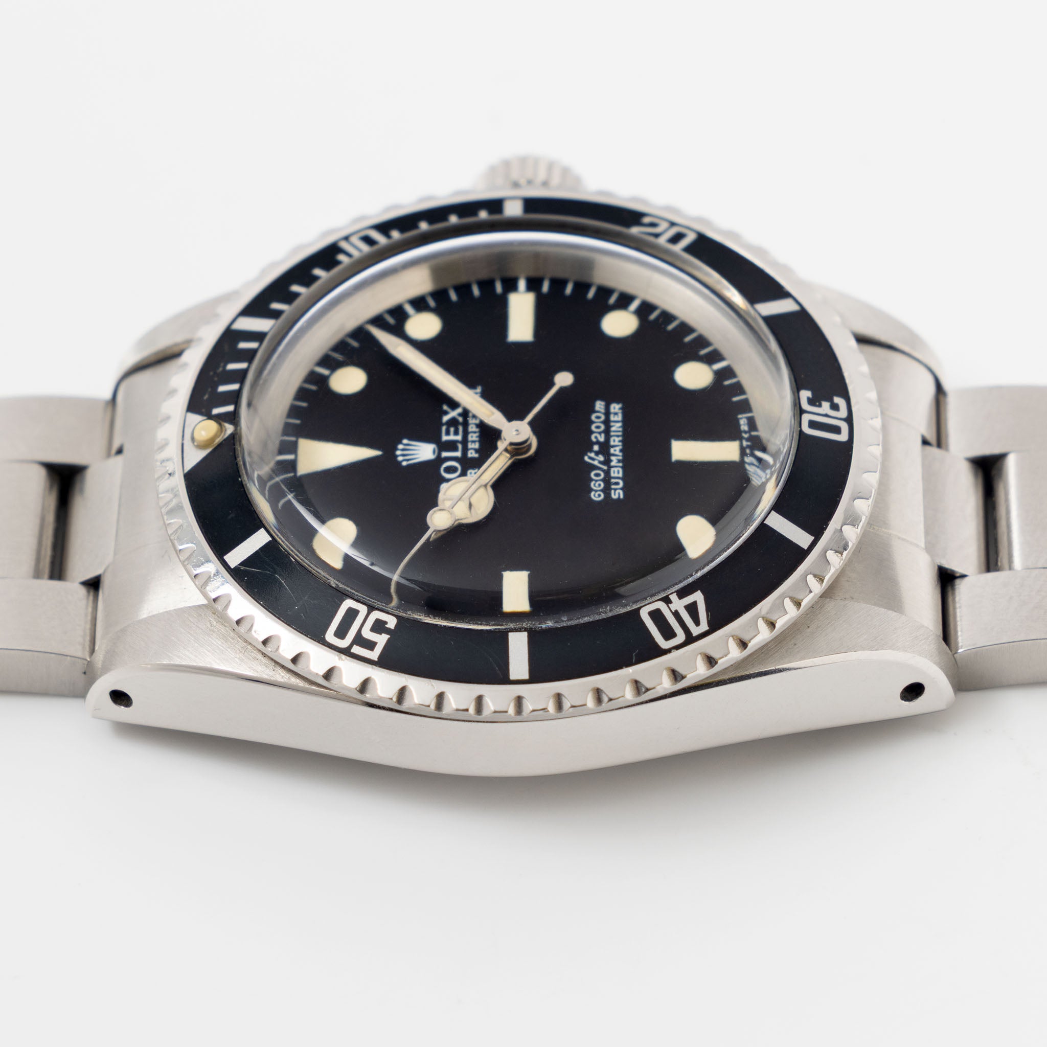 Rolex Submariner 5513 Non-Serif Dial with Vivid Patina
