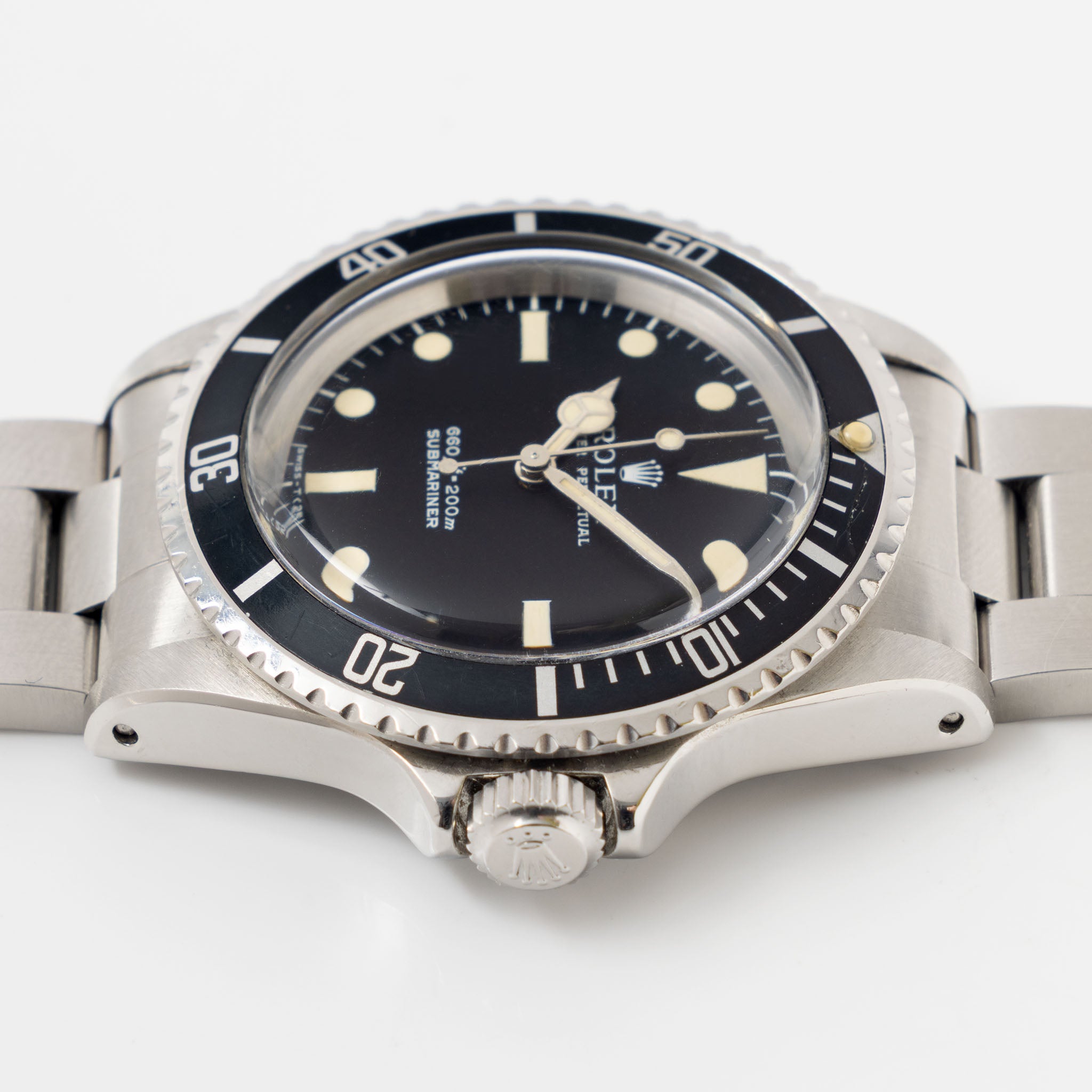 Rolex Submariner 5513 Non-Serif Dial with Vivid Patina
