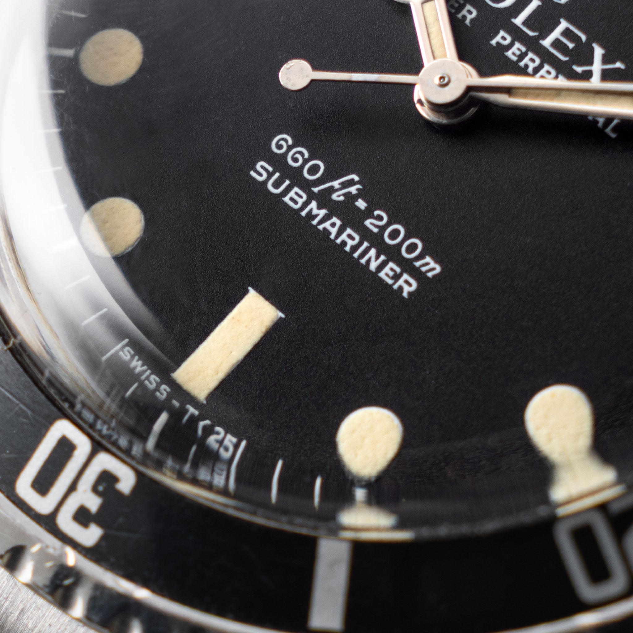 Rolex Submariner 5513 Non-Serif Dial with Vivid Patina