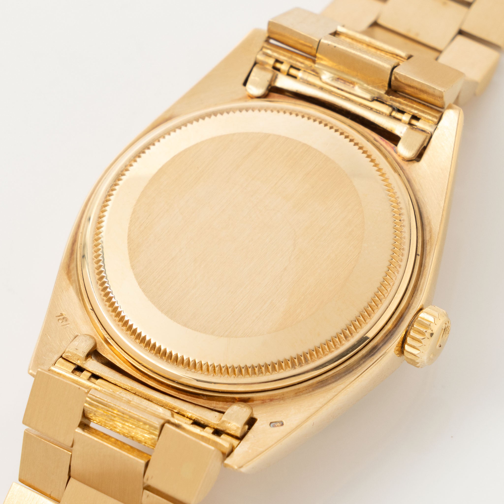 Rolex Day-date Linen sigma dial Bark finish ref 1807