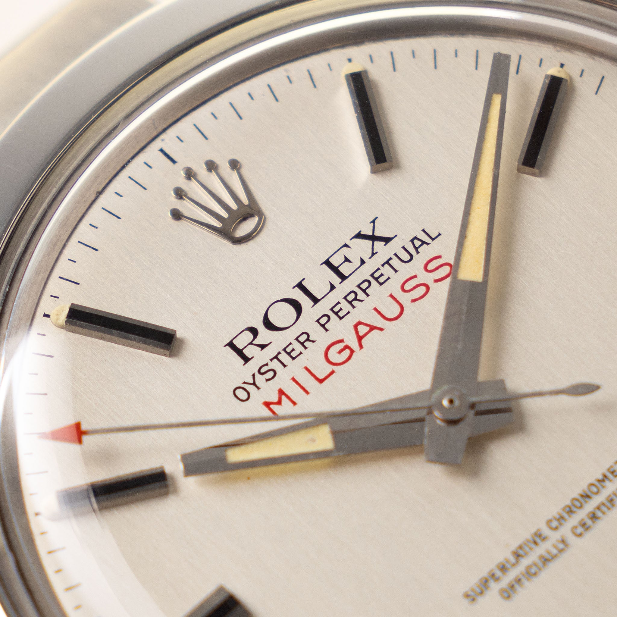 Rolex Millgauss 1019 Silver Dial