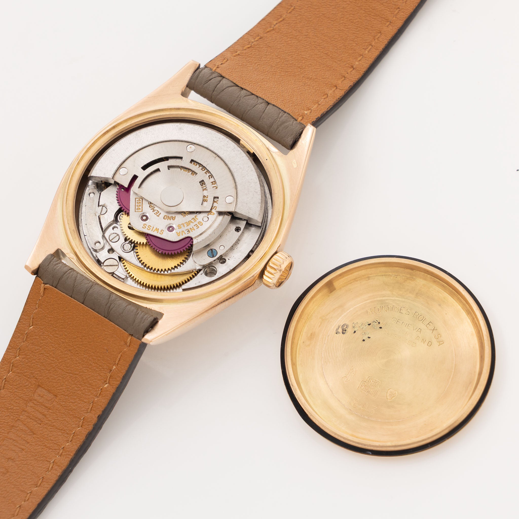 Rolex Day-Date 1803 Buckley Dial in 18k Rose Gold