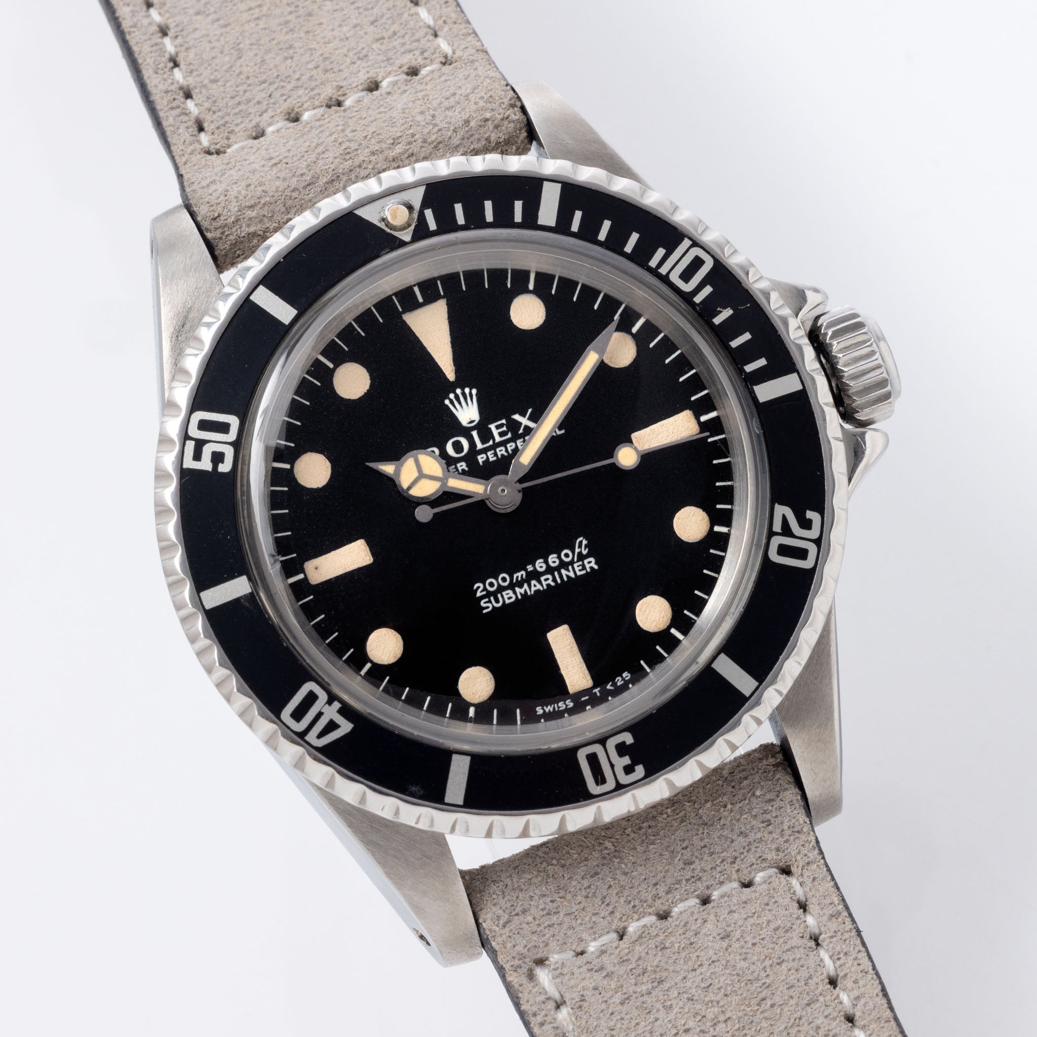 Rolex Submariner 5513 Meters First Dial