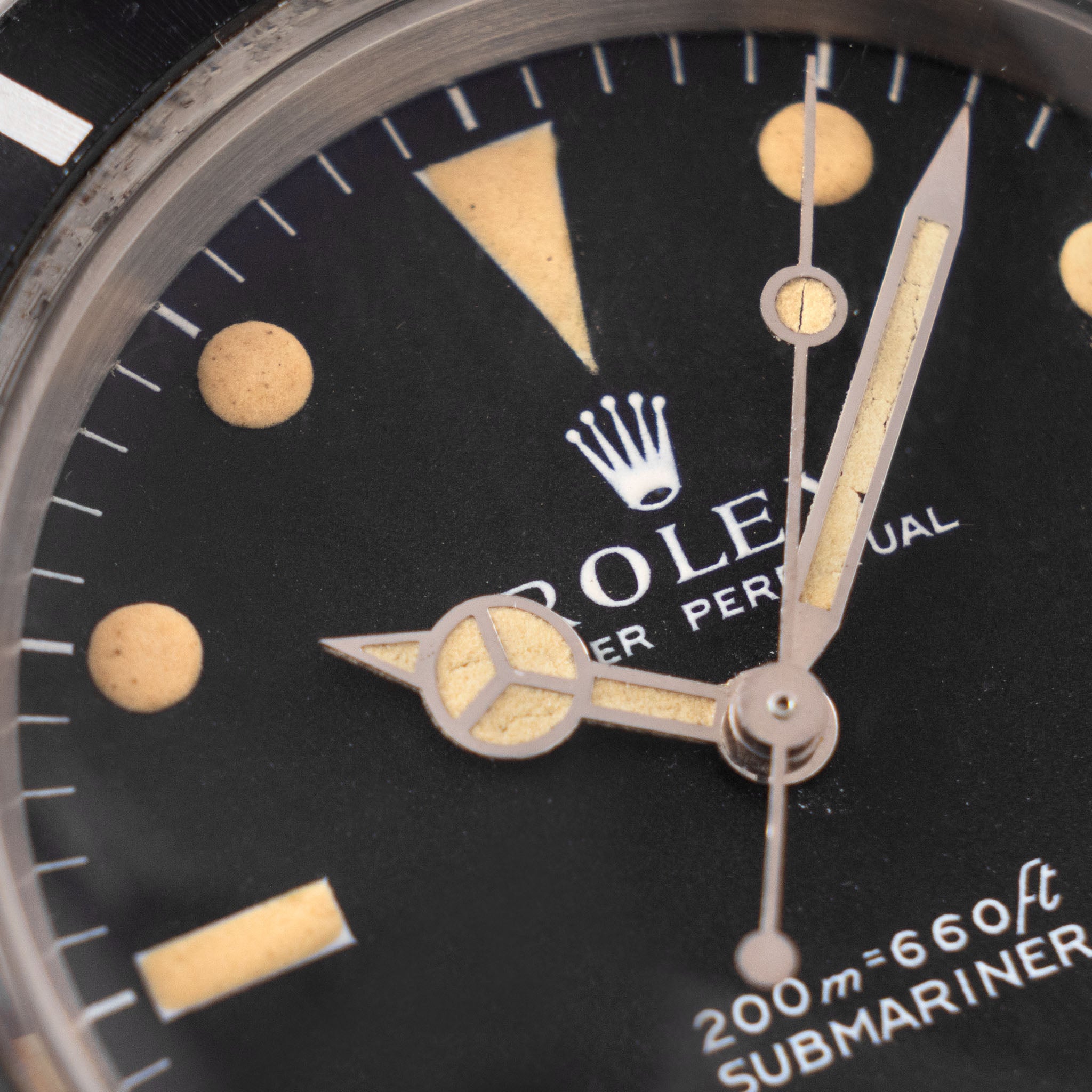 Rolex Submariner 5513 Meters First Dial with Vivid Patina