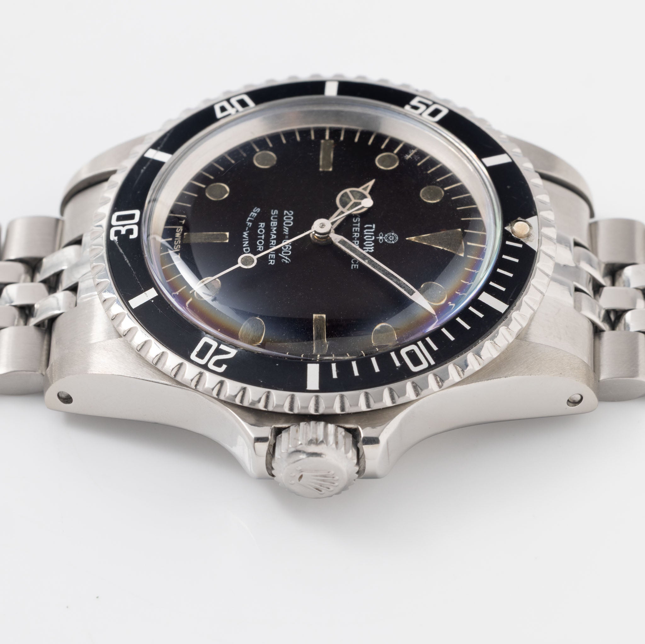Tudor Submariner 7928 MK7 Dial Black-Out Lume