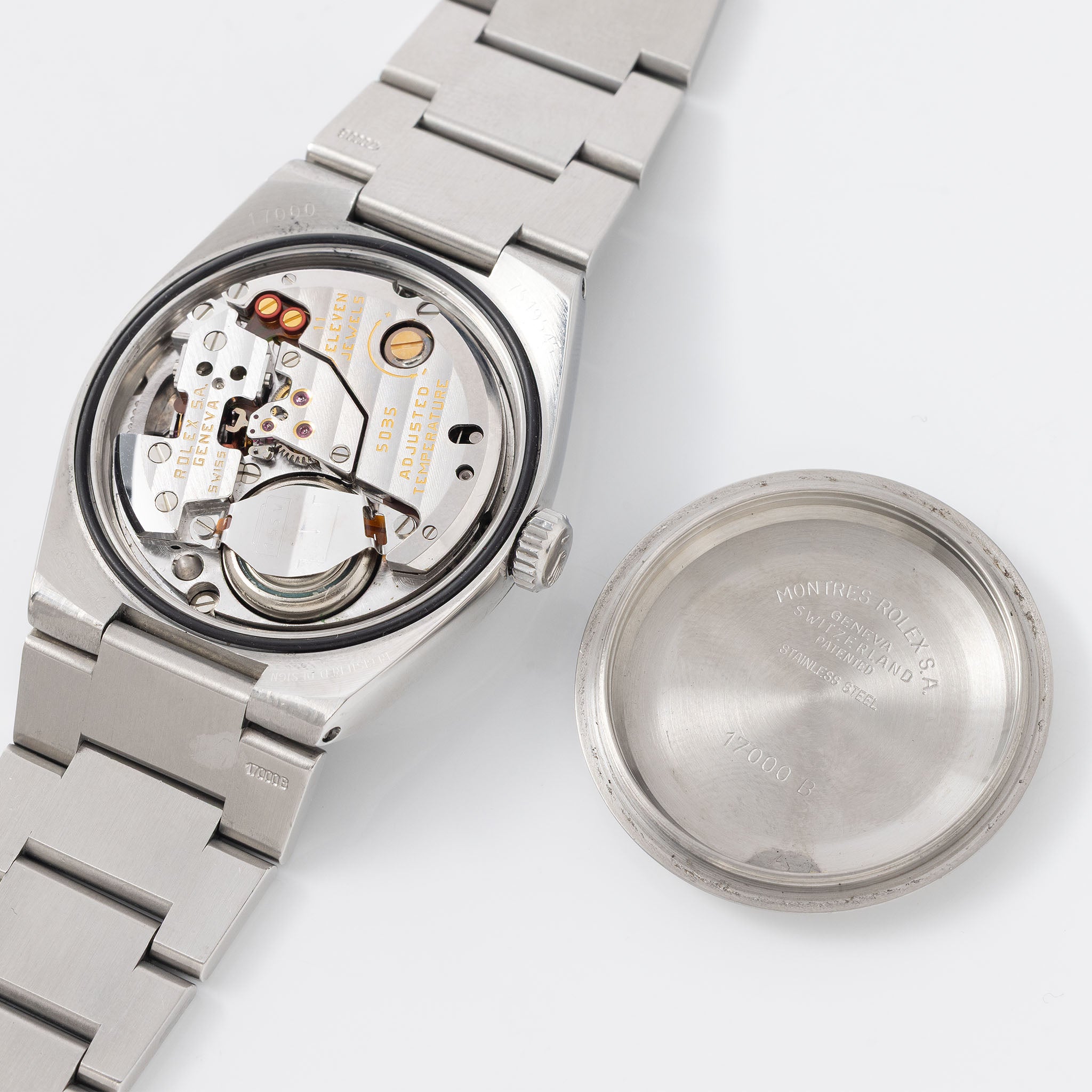 Rolex Oysterquartz Silver dial ref 17000