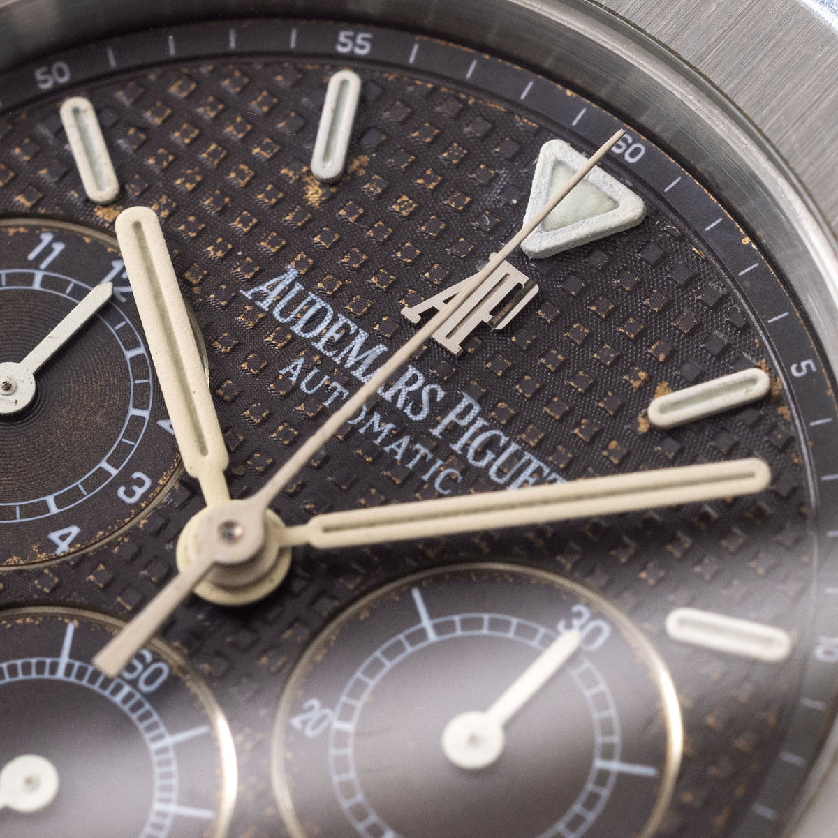 Audemars Piguet Royal Oak Chronograph 25860ST - Tropical Petite Tapisserie Dial