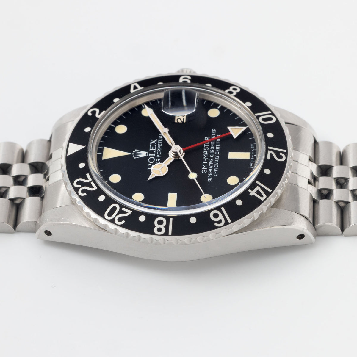 Rolex GMT-Master 16750 Matte Dial “Vivid Patina” with Original Box