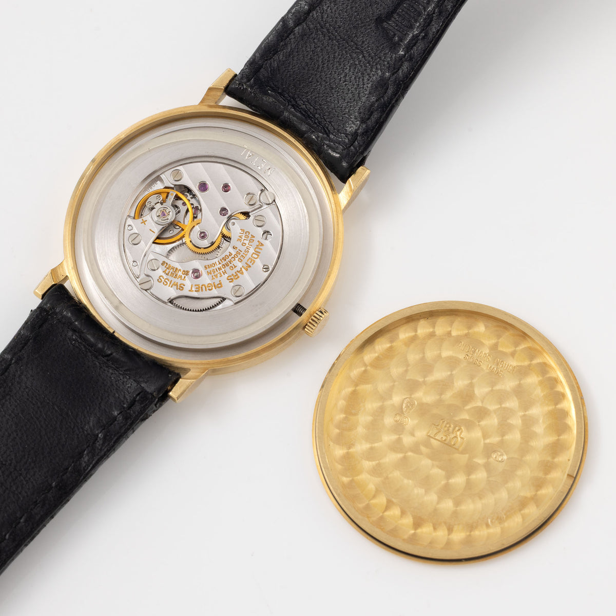 Audemars Piguet Ultra-Thin Dress Watch BA.14787.0.002 - 18k Yellow Gold, Banque Cantonale Vaudoise 1995
