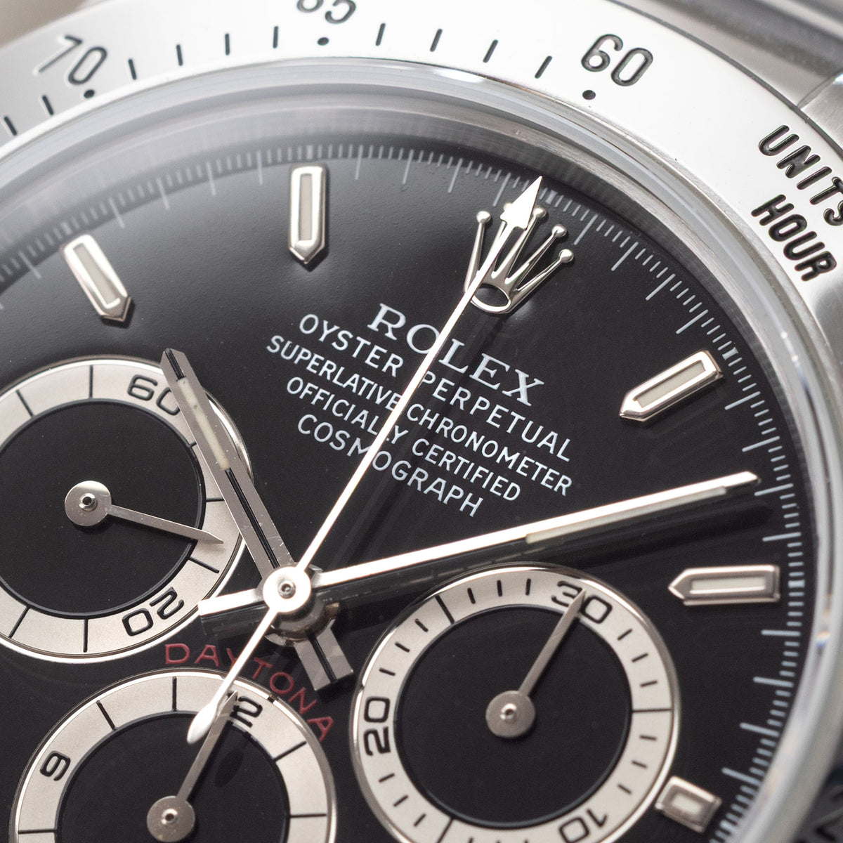 Rolex Cosmograph Daytona 16520 Black Dial T-series