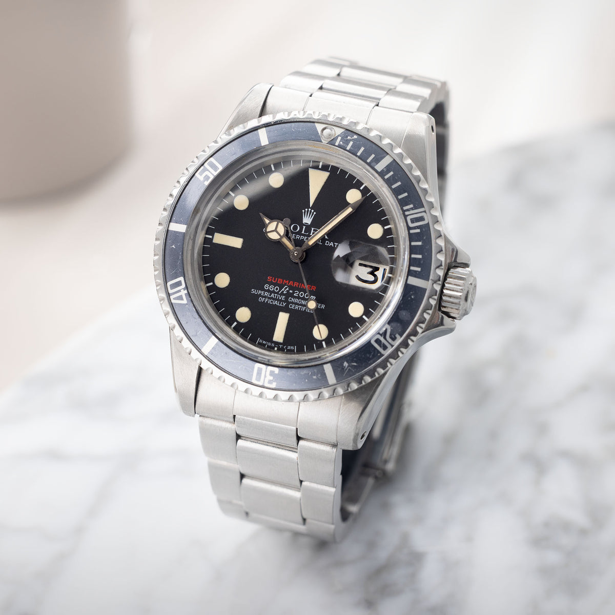 Rolex Submariner mk4 red Dial ref 1680