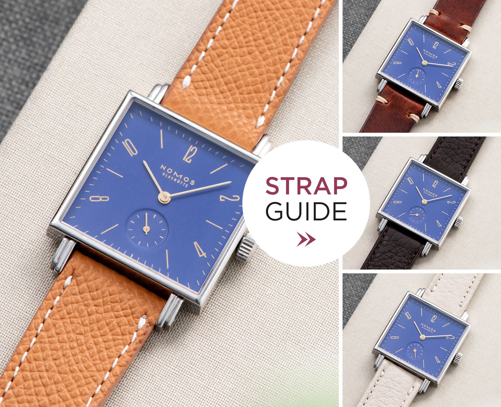 Bulang and Sons Strap Guide Nomos Tetra Blue