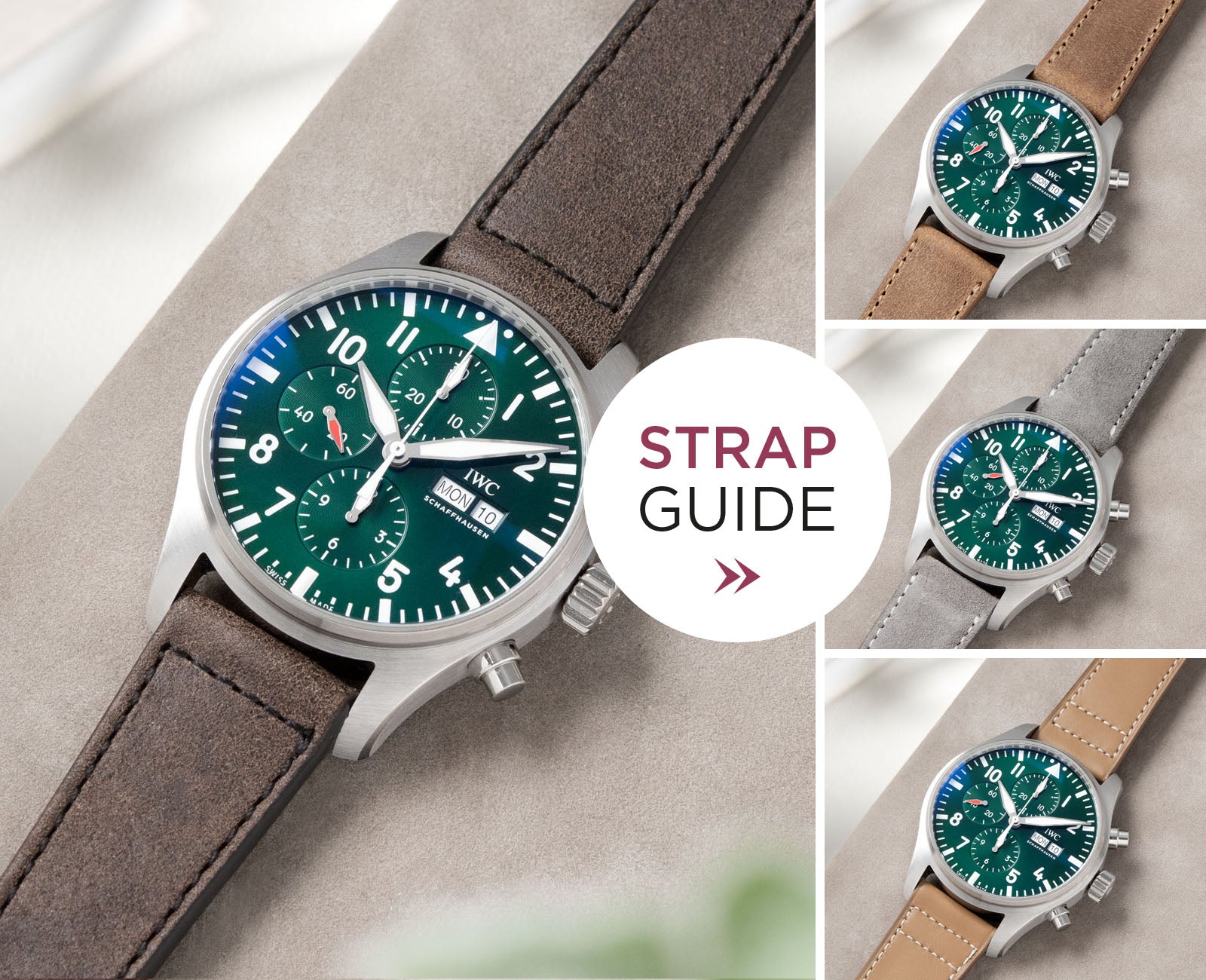 Bulang and Sons_Strapguide_IWC Pilots Watch Chronograph Spitfire