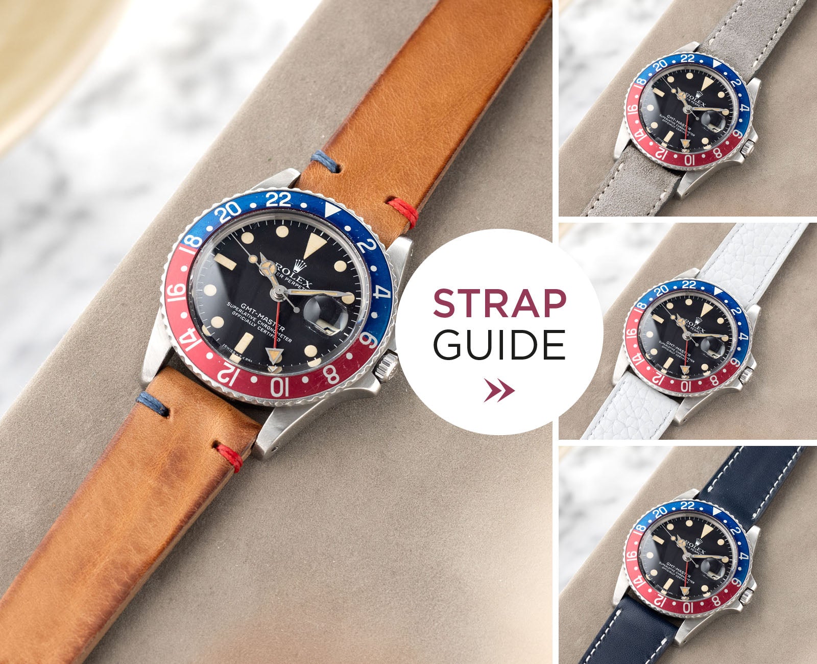 Strap Guide - The Rolex 1675 GMT With Pepsi Bezel