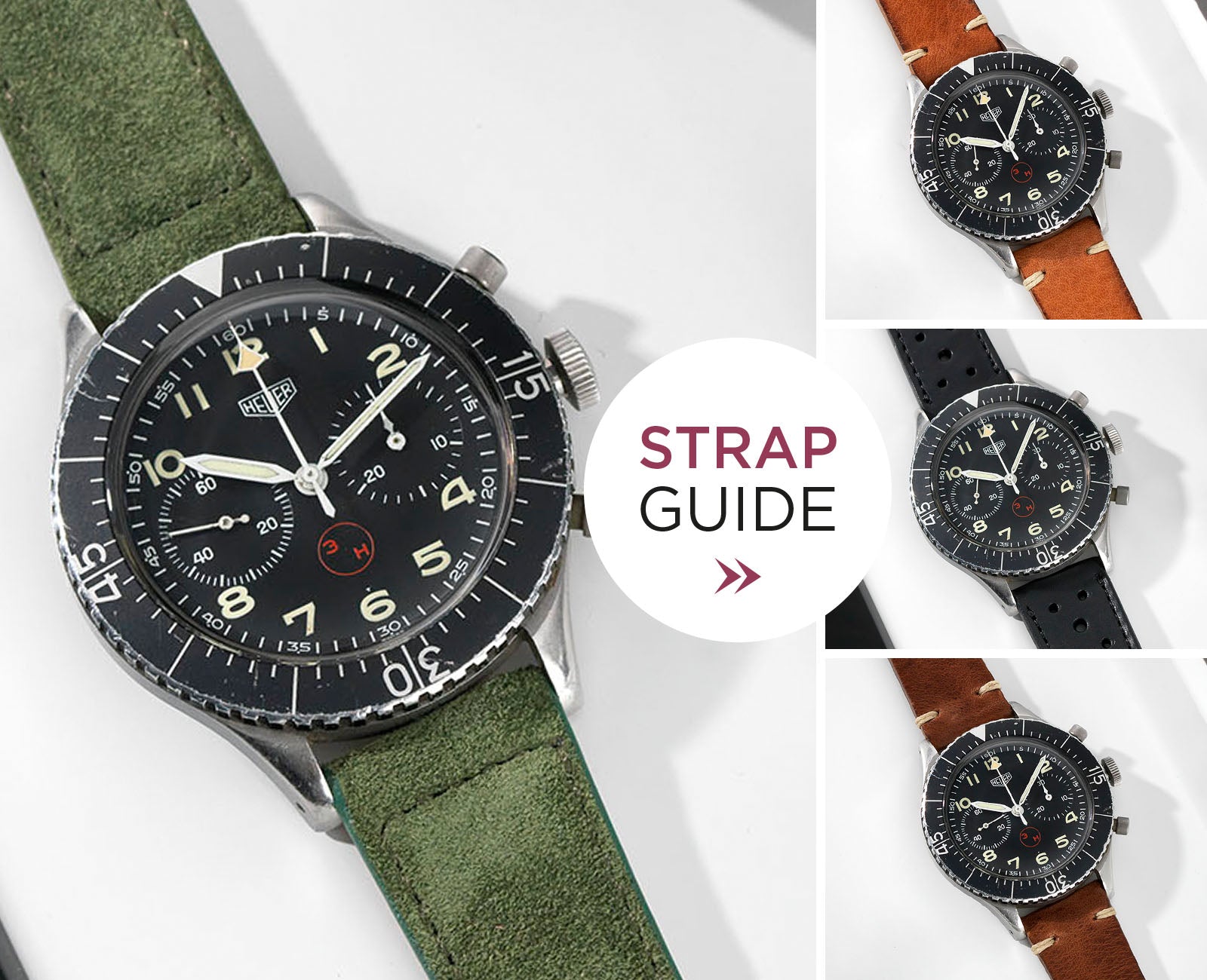 Strap Guide - The Heuer Chronograph 3H German Airforce