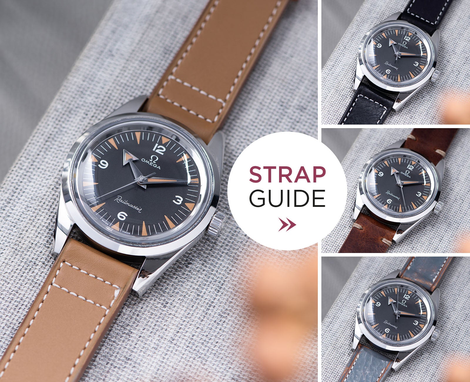 Bulang and Sons Strap Guide Omega Railmaster