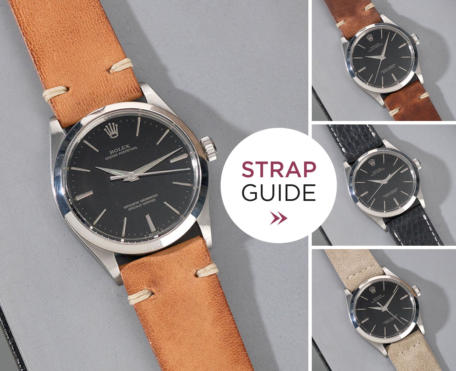Bulang and Sons Strap Guide Rolex Black Oyster 34 mm