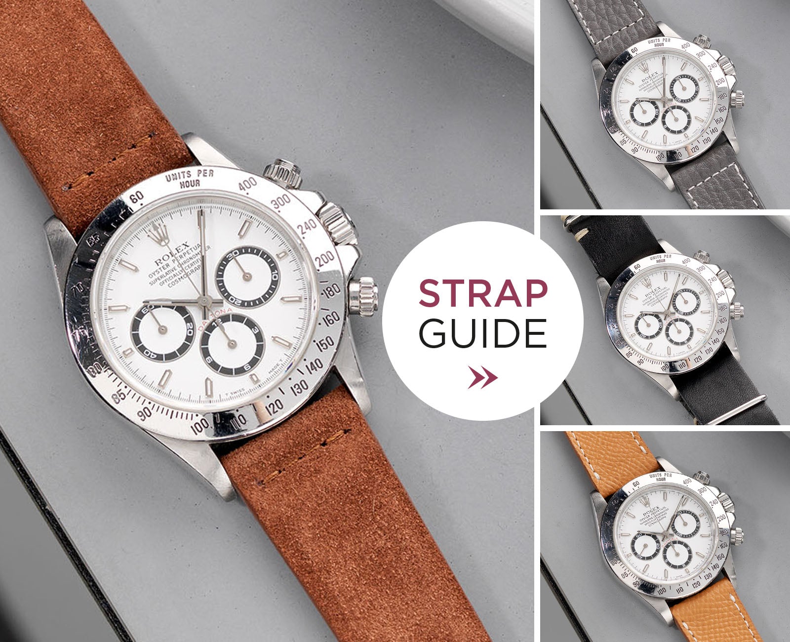 Bulang and Sons Rolex Zenith Daytona 16520 Watch Strap