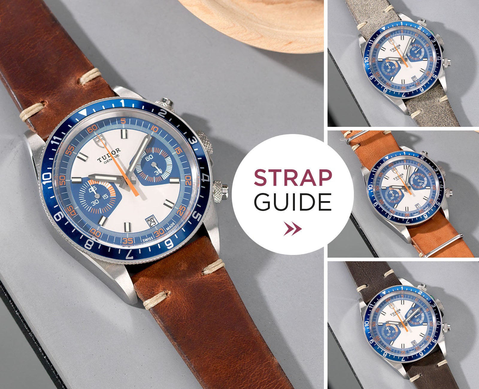 Bulang and Sons Strap Guide Tudor Blue Herritage Chronograph