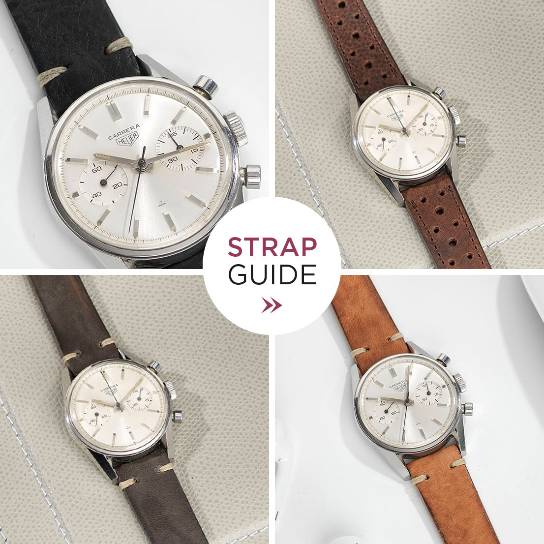 Strap Guide - The Heuer Carrera Silver