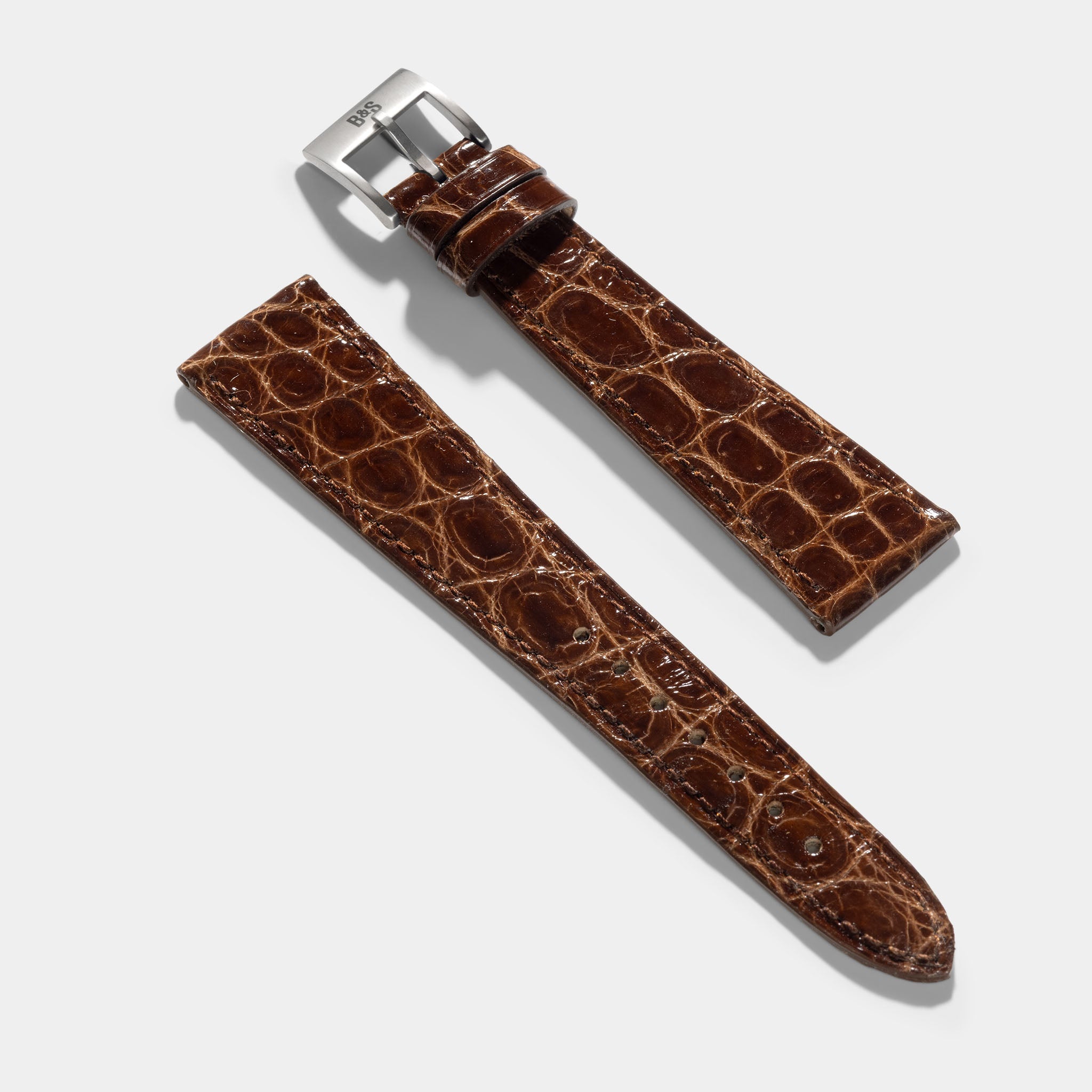 Strap for Patek Philippe 3940 Perpetual – Walnut Brown Alligator