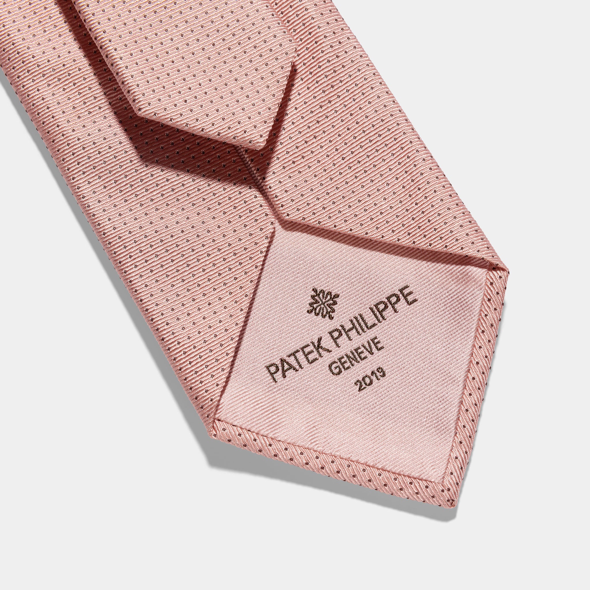 Patek Philippe Pale Pink Silk Tie