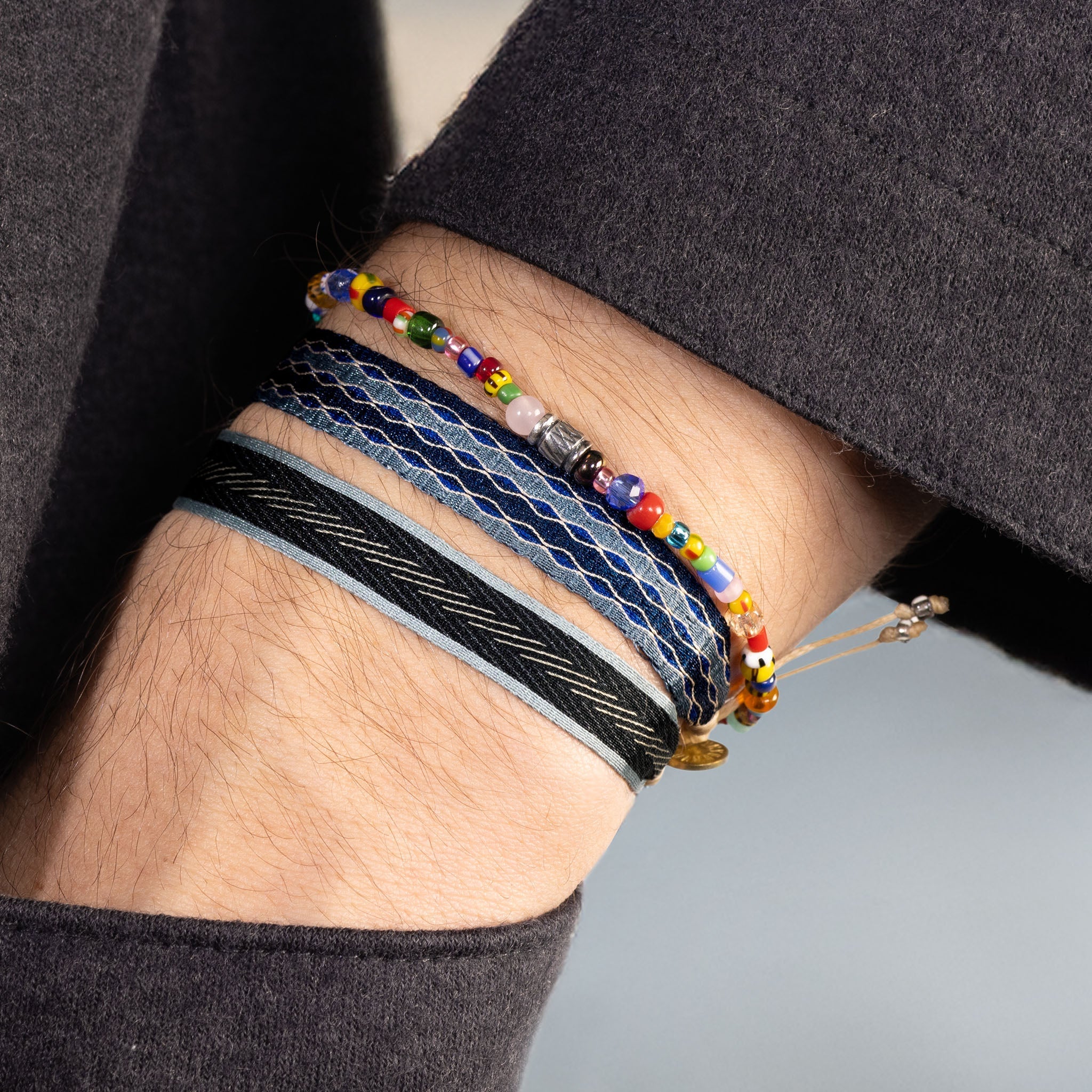 Guanabana Bracelet Argantinas 1CM Bold Blue
