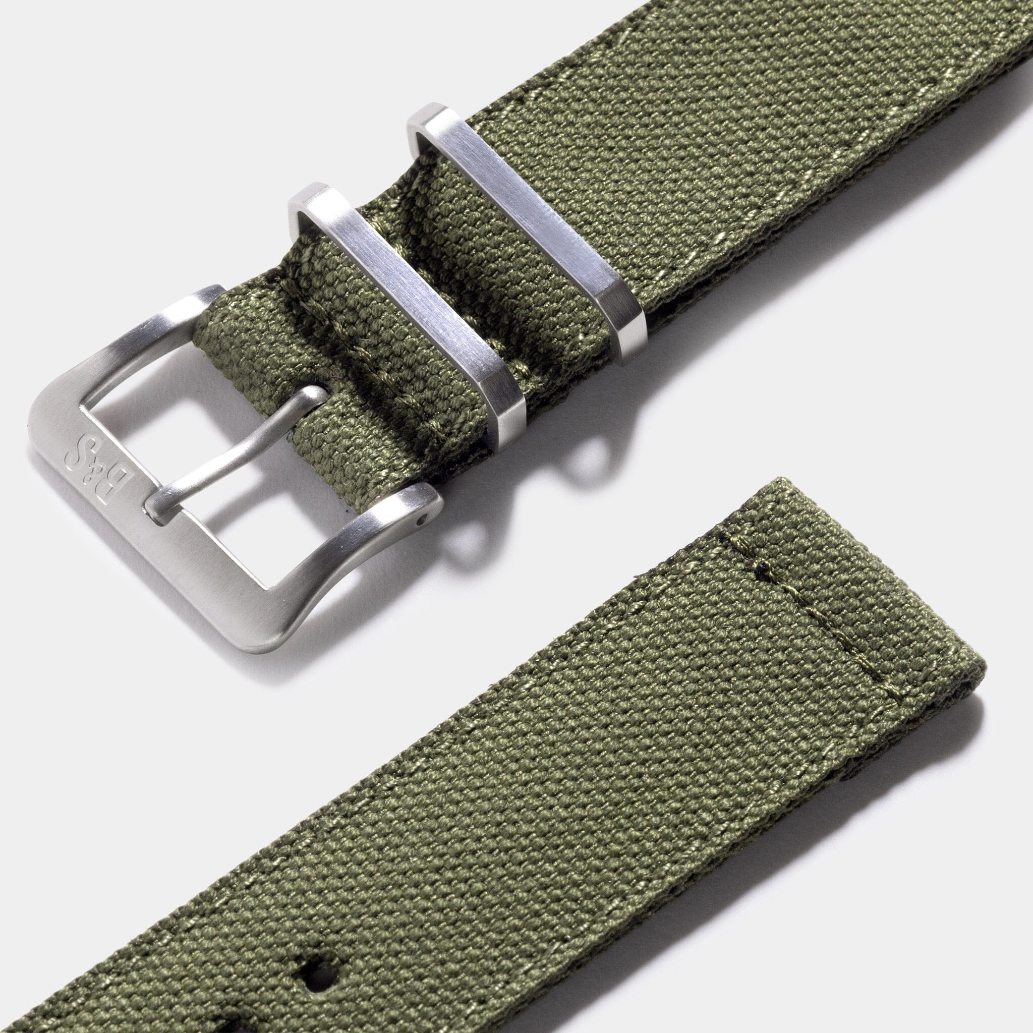 Strap for Rolex Submariner 5513 & 1680 - Olive Canvas