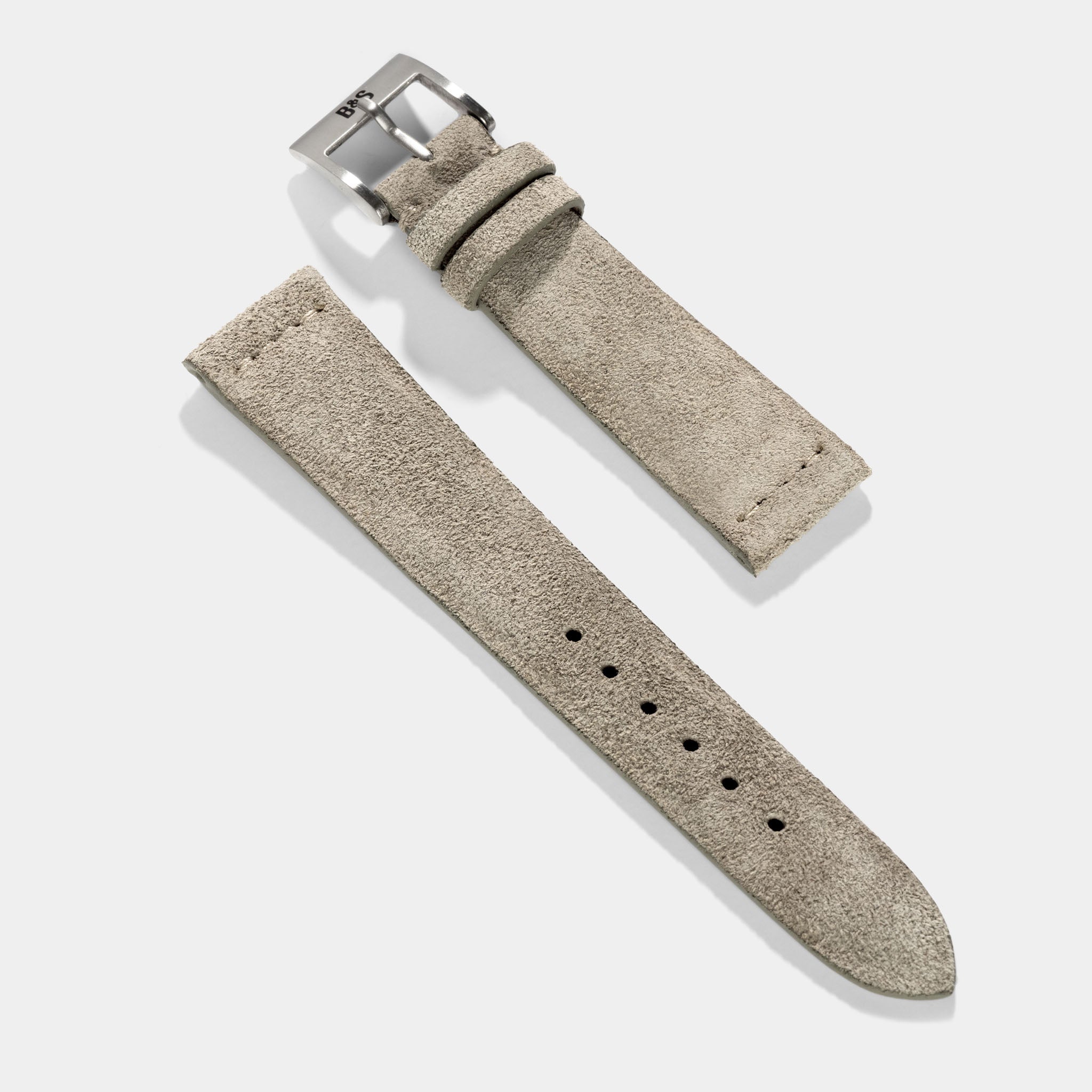 Strap for Rolex Submariner 5513 & 1680 - Grey Silky Suede