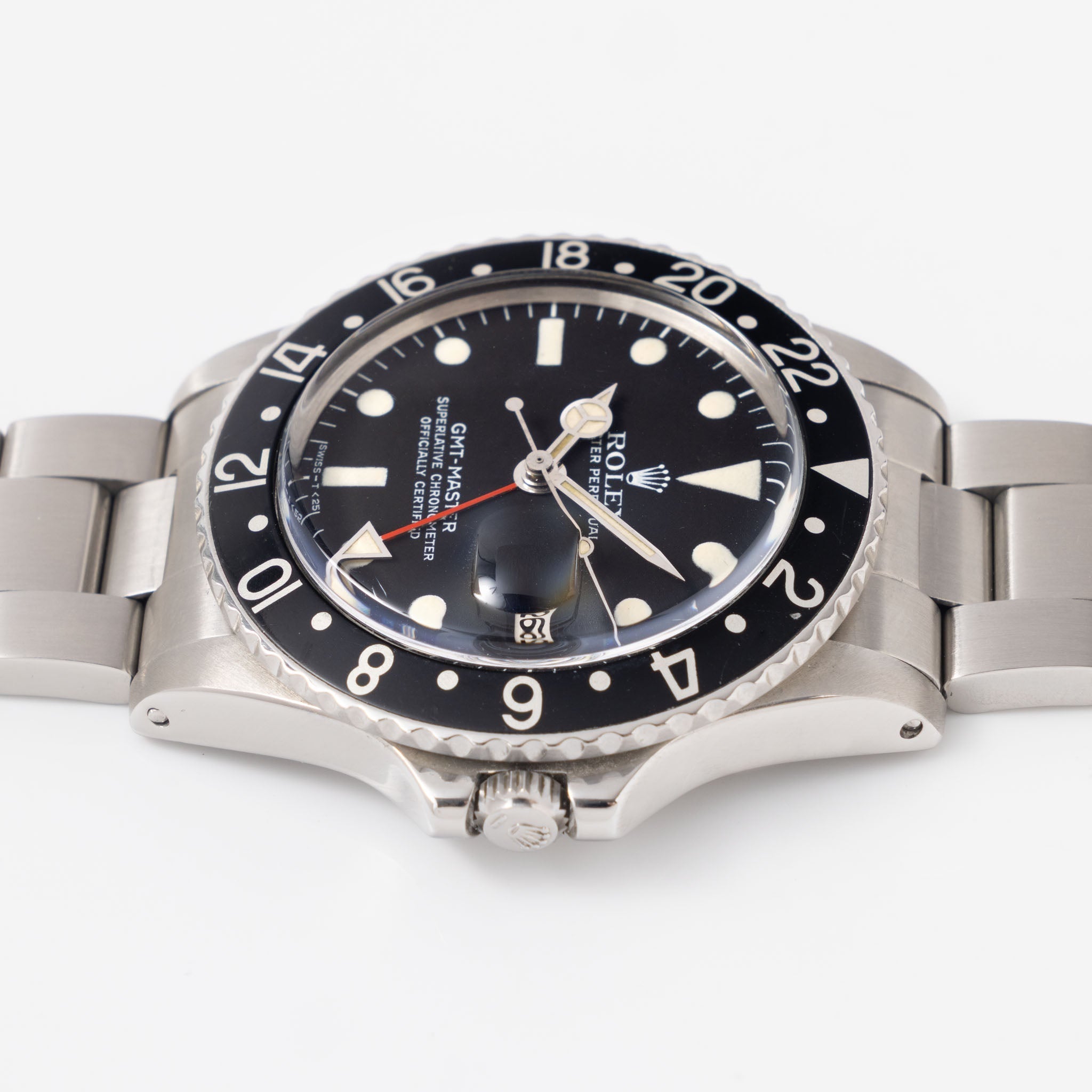 Rolex GMT-Master 1675 Mk4 Dial “Vanilla Patina” with 2 Bezel Inserts