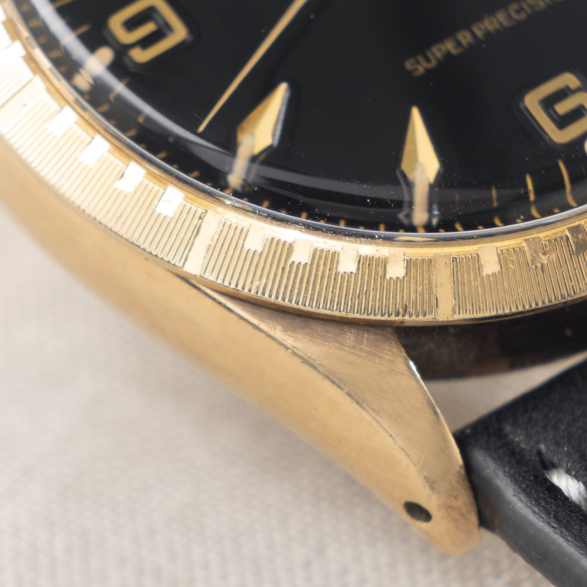 Rolex Oyster Perpetual Air-King Gilt dial in 9k yellow gold ref. 1002