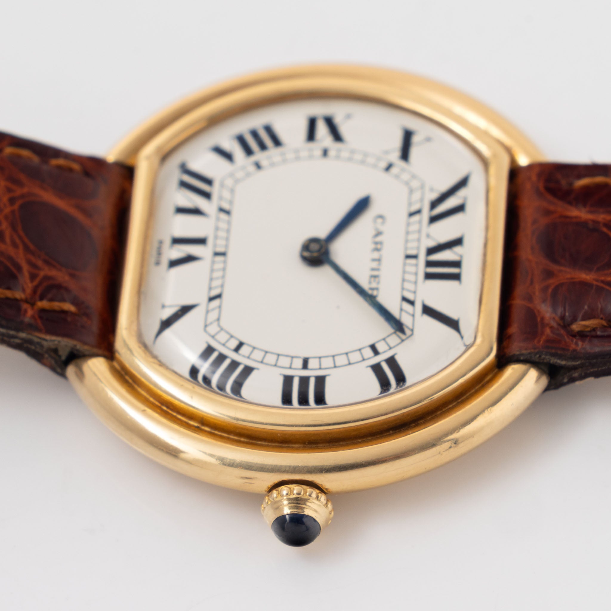 Cartier Gondole Ellipse Paris dial in 18 k yellow gold ref 78291 