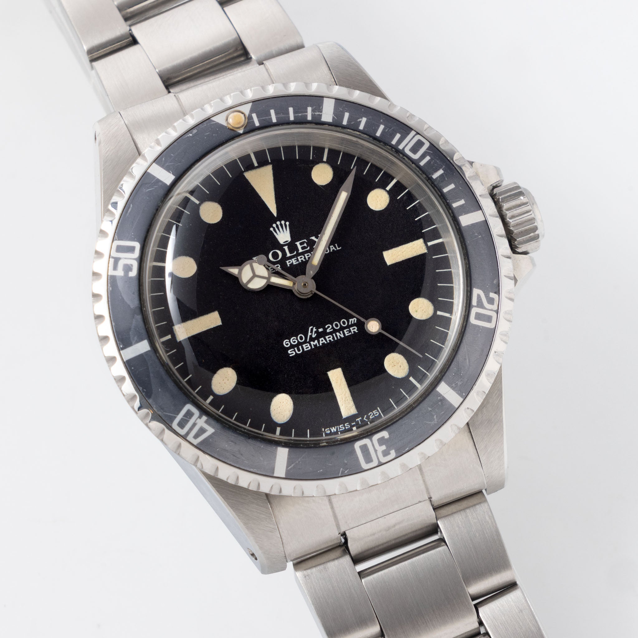 Rolex Submariner 5513 non serif dial 