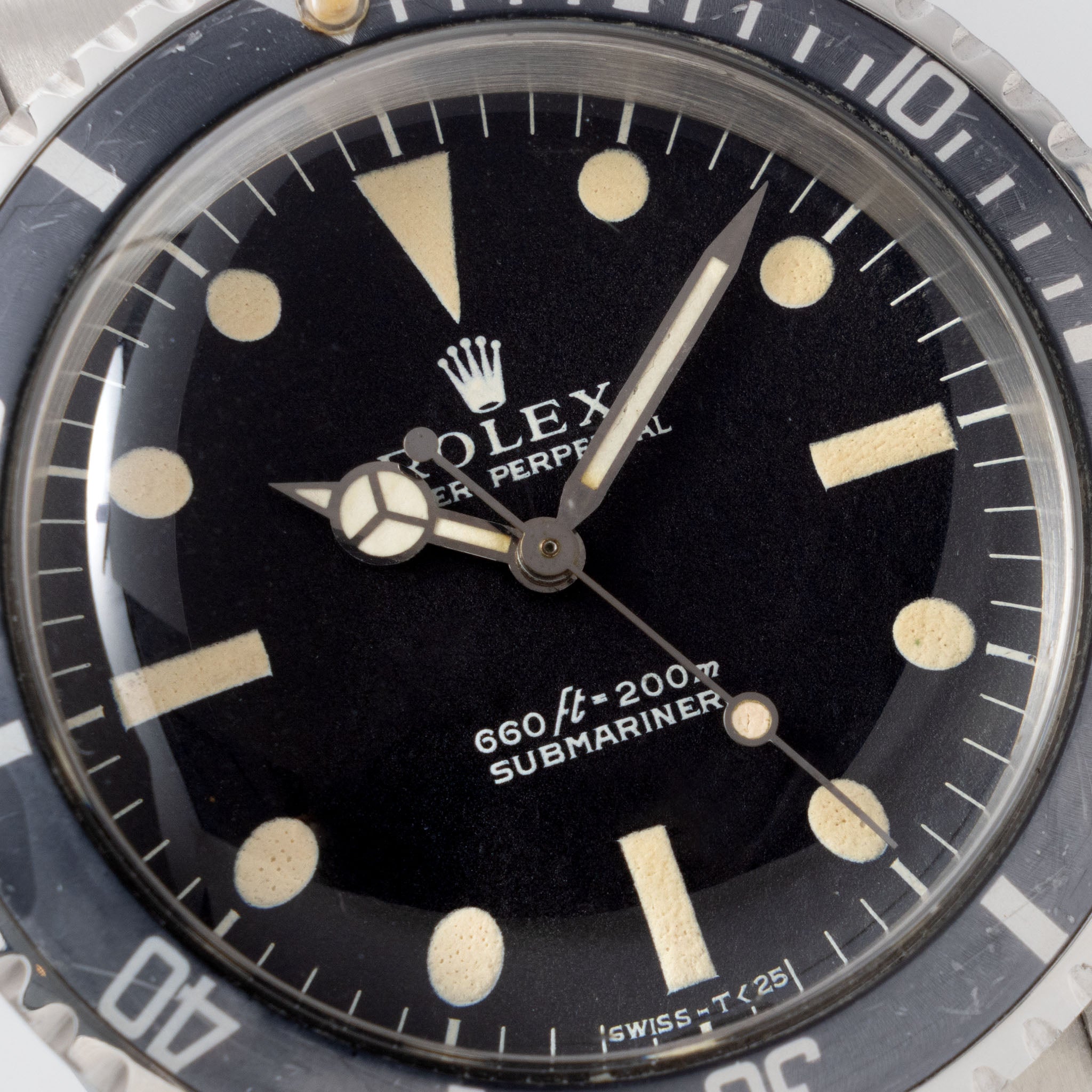 Rolex Submariner 5513 non serif dial 