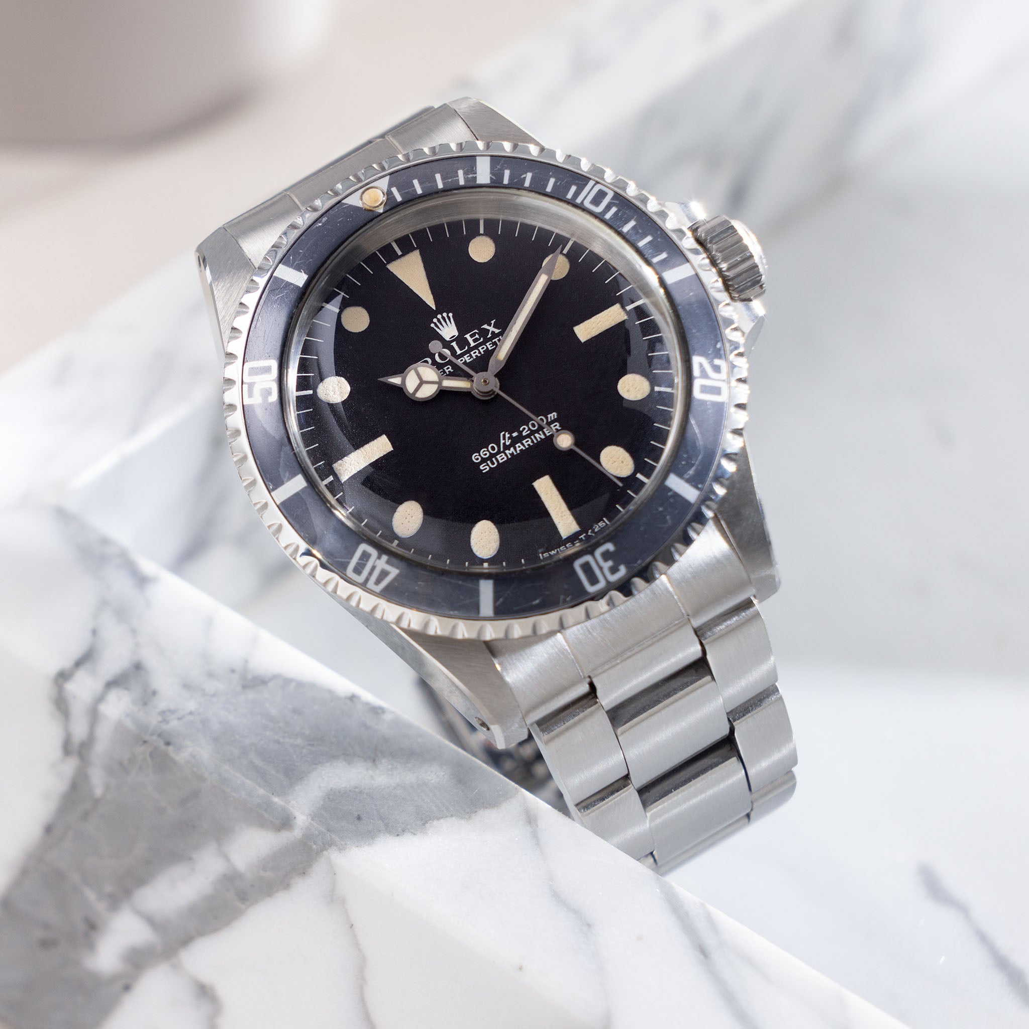 Rolex Submariner 5513 non serif dial 